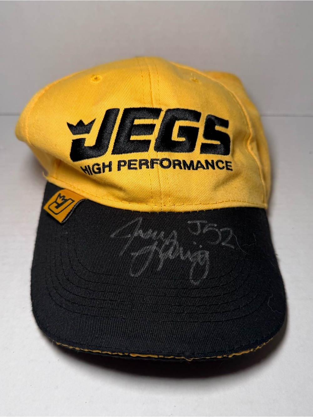Jegs High Performance Autographed Signed Adjustable Hat